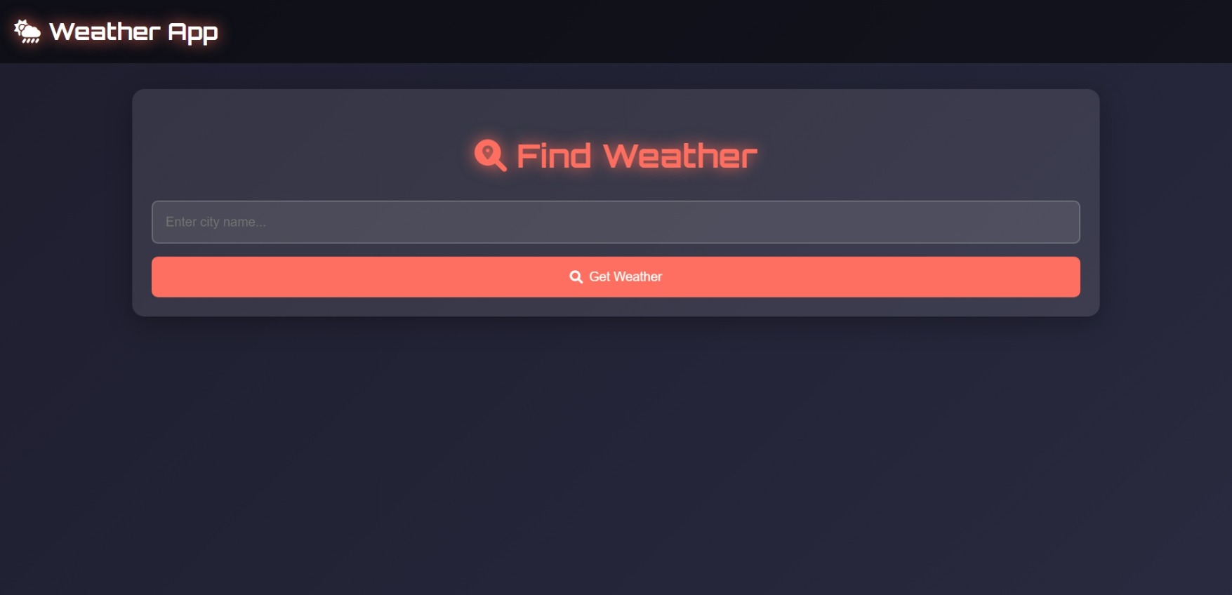 Weather App